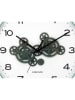 Karlsson Wanduhr ''Open Gear'' in Türkis/ Schwarz - Ø 40 cm