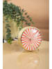 Karlsson Wekker "Candy Swirl" oranje/wit - Ø 12,5 cm
