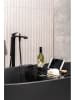 Present Time Badewannenablage "Caddy" in Schwarz - (B)61 x (H)20 x (T)18 cm