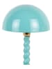Leitmotiv Lampa stołowa "Prisa" w kolorze turkusowym - wys. 39 x Ø 25 cm