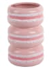 Present Time Wazon "Macaron" w kolorze jasnoróżowym - wys. 19,5 x Ø 9,3 cm