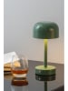 Leitmotiv LED-Tischleuchte ''James'' in Grün - (H)24,5 x Ø 12,5 cm