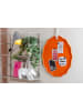 Present Time Memoboard "Funky Wave" in Orange - Ø 51 cm