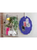 Present Time Memoboard "Funky Wave" paars - Ø 51 cm