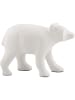 Present Time Dekoracja "Bear" w kolorze białym - wys. 10,5 cm