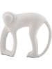 Present Time Dekoobjekt "Monkey" in Weiß - (H)15 cm