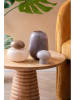 Present Time Vase ''Nuevo Dulce'' in Khaki - (H)22 x Ø 12,5 cm