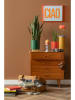Present Time Gerahmter Kunstdruck "Ciao" in Orange - (L)31 x (B)41 cm