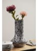Present Time Wazon "Mosaic Marble" w kolorze szarym - wys. 31 x Ø 20 cm