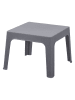 Leitmotiv Beistelltisch ''Recreo'' in Anthrazit - (B)49,5 x (H)40 x (T)49,5 cm