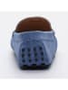 CHARLES & SMITH Leren mocassins "Lenny" blauw