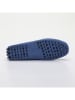 CHARLES & SMITH Leren mocassins "Lenny" blauw