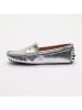 CHARLES & SMITH Mocassins "Thandie" zilverkleurig