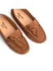 CHARLES & SMITH Leren mocassins "Newton" lichtbruin
