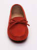 CHARLES & SMITH Leren mocassins "Newton" rood