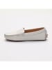 CHARLES & SMITH Leder-Mokassins "Thandie" in Weiß