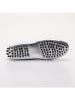CHARLES & SMITH Leder-Mokassins "Thandie" in Silber