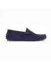 CHARLES & SMITH Leren mocassins "Luke" donkerblauw