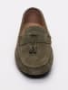 CHARLES & SMITH Leder-Mokassins "Dalton" in Khaki