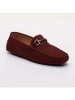 CHARLES & SMITH Leder-Mokassins in Rot
