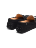 CHARLES & SMITH Leren mocassins "Andy" zwart