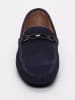 CHARLES & SMITH Leren mocassins "Jace" donkerblauw