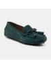 CHARLES & SMITH Leren mocassins "January" groen