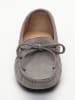 CHARLES & SMITH Leder-Mokassins "Newton" in Grau