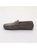 CHARLES & SMITH Leren mocassins "Lenny" grijs