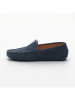 CHARLES & SMITH Leren mocassins donkerblauw