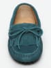 CHARLES & SMITH Leren mocassins turquoise