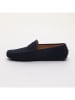 CHARLES & SMITH Leren mocassins donkerblauw