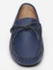 CHARLES & SMITH Leren mocassins donkerblauw