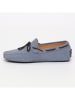 CHARLES & SMITH Leren mocassins blauw