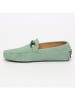 CHARLES & SMITH Leren mocassins groen
