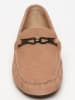 CHARLES & SMITH Leren mocassins beige