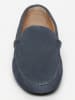 CHARLES & SMITH Leren mocassins donkerblauw