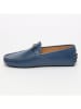 CHARLES & SMITH Leren mocassins blauw