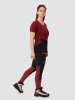 Salewa Trekkingleggings "Puez Dry Responsive" bordeaux/zwart
