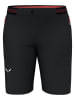 Salewa Funktionsshorts "Pedroc Durastretch" in Schwarz