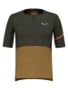 Salewa Fahrradshirt "Vento Merino" in Khaki