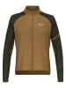 Salewa Hybride jas "Vento Merino" kaki/zwart