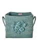Rice Opbergmand turquoise - (B)30 x (H)25 cm