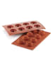 Silkomart Siliconen bakvorm rood - (L)30,6 x (B)18 cm
