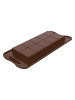 Silkomart Siliconen chocoladevorm bruin - (L)15,5 x (B)7,5 cm