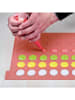 Silkomart Siliconen macaronbakmat rood - (L)40 x (B)30 cm