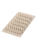 Silkomart 2-delige set: siliconen bakvormen beige - (L)30 x (B)17,5 cm