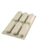 Silkomart 2-delige set: siliconen bakvormen beige - (L)30 x (B)17,5 cm