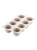 Silkomart Siliconen pralinévorm beige - (L)34 x (B)18 cm
