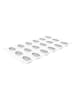 Silkomart Siliconen bakvorm wit - (L)30 x (B)17,5 cm